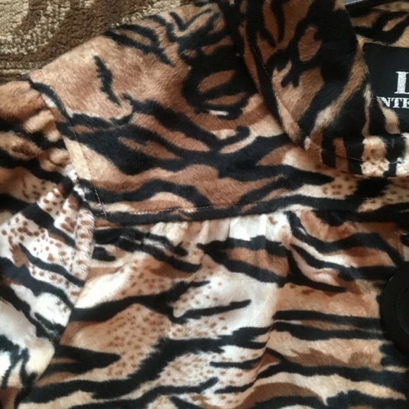 Women’s Cropped jacket Lisa International Animal Print Jacket Career - Picture 4 of 11